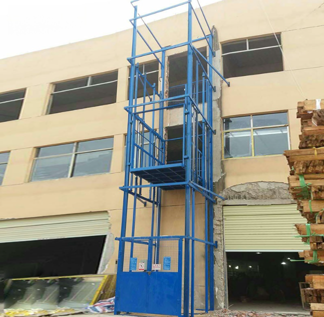 赣县建材厂室外物料提升