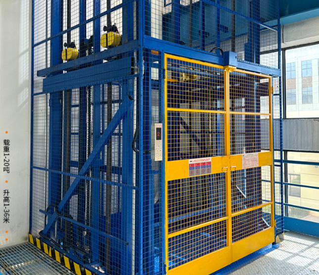 赣县食品厂室内货梯